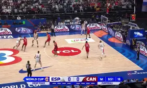 Canadá elimina a España en un emocionante partido de baloncesto
