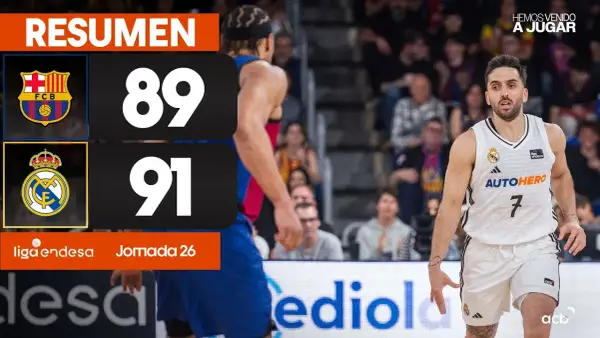Real Madrid y Barcelona: un emocionante duelo de baloncesto que impacta la Liga